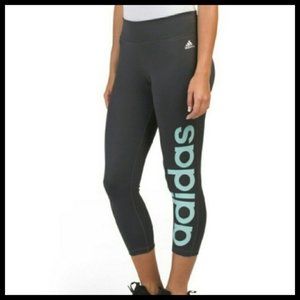 Adidas Midrise Climalite 3/4 Tights Olive